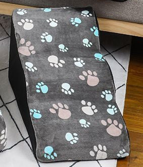 Pet Step Chien Escalier Lit Antidérapant Marches Amovible et Lavable Chaton Petit Chien Canapé de Chevet Fournitures pour Animaux de Compagnie