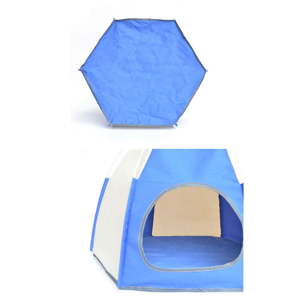 Tente hexagonale pour animal de compagnie tendance