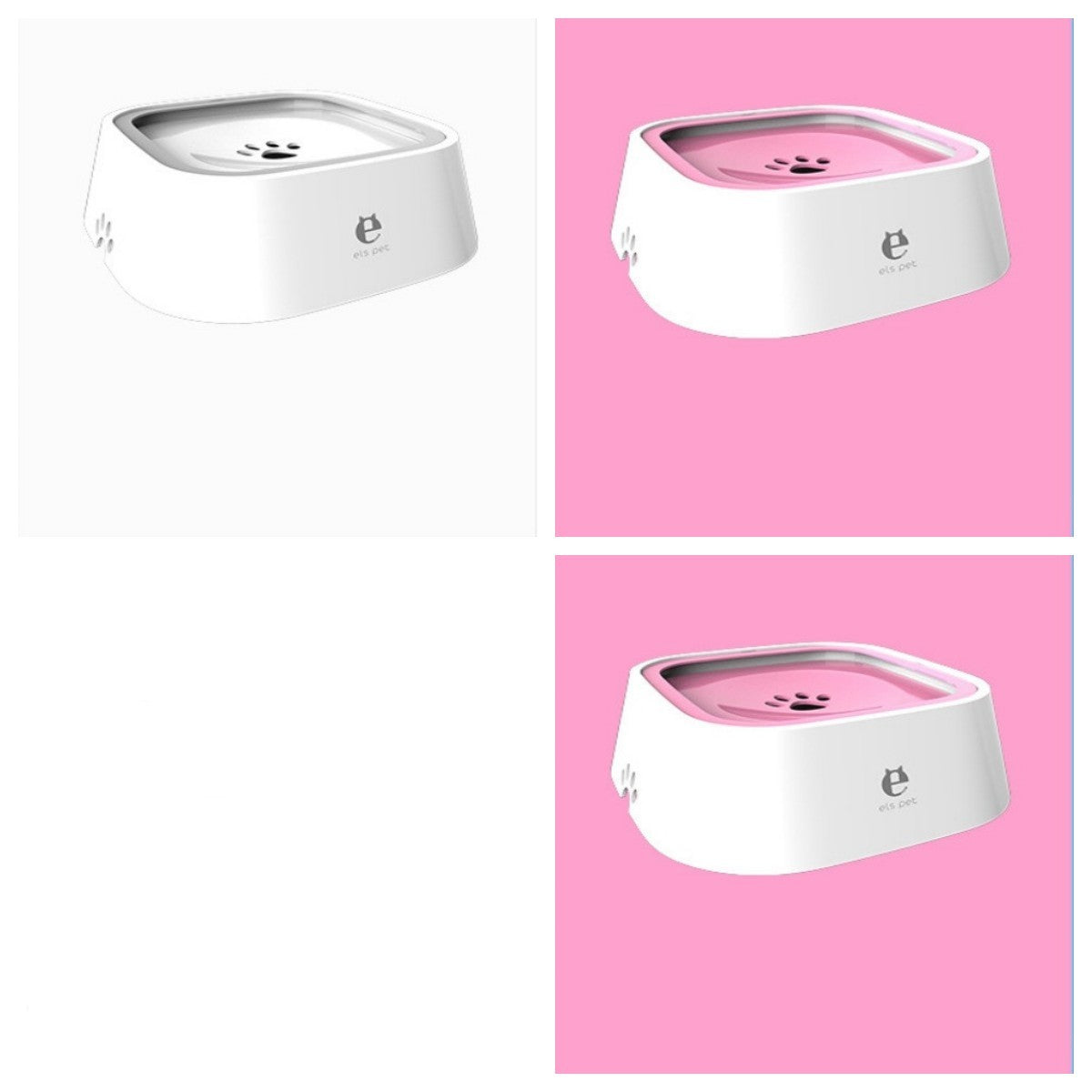 Bol à eau flottant pour chat et chien de 1,5 L, gamelle anti-éclaboussures, abreuvoir lent, fontaine pour animaux de compagnie en ABS et PP, fournitures pour chiens