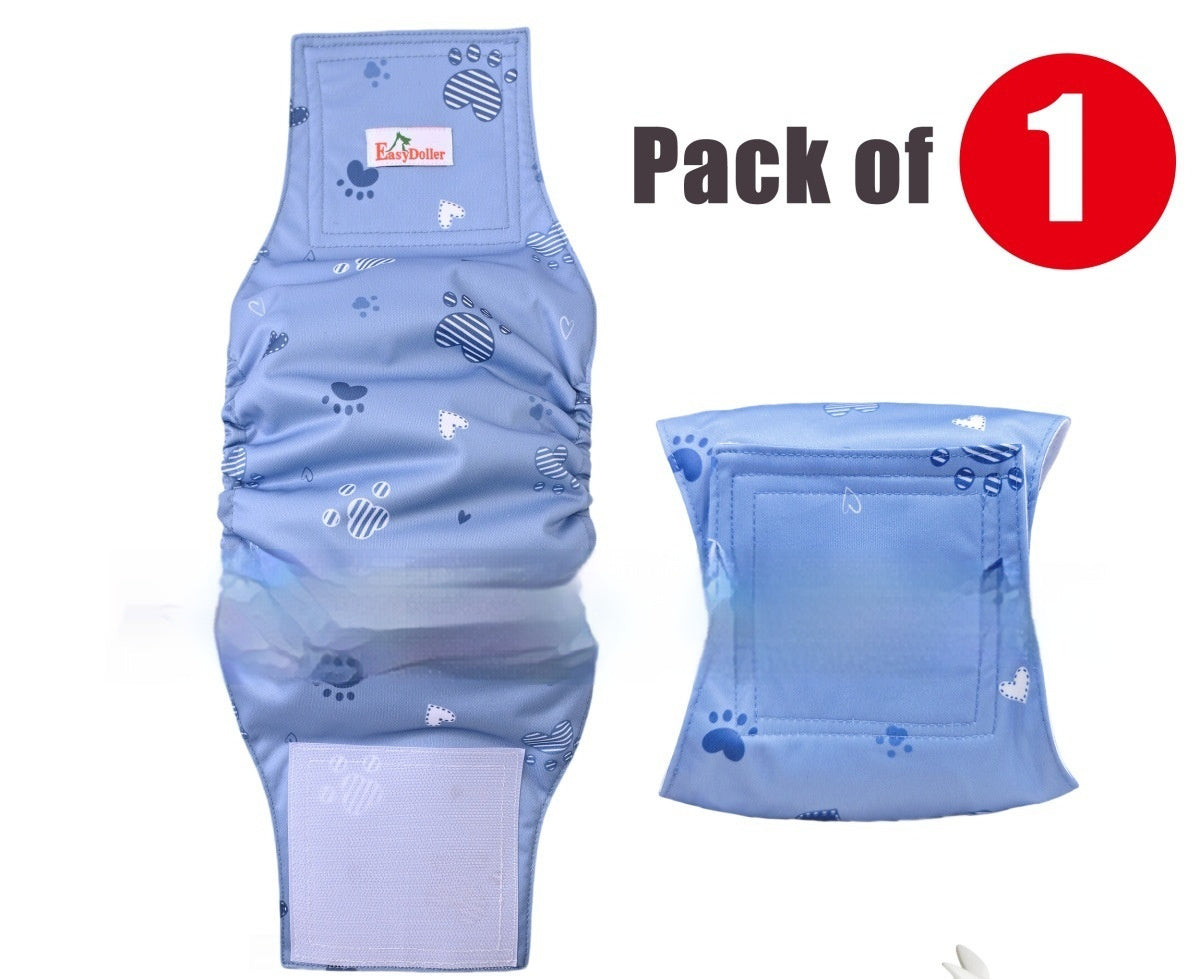 Couches lavables physiologiques pour chien