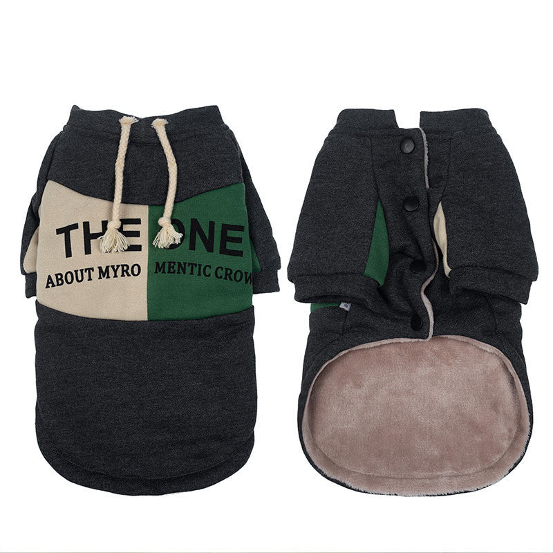 New Teddy Bichon Small Dog Pet Fall Winter Two-legged Sweater