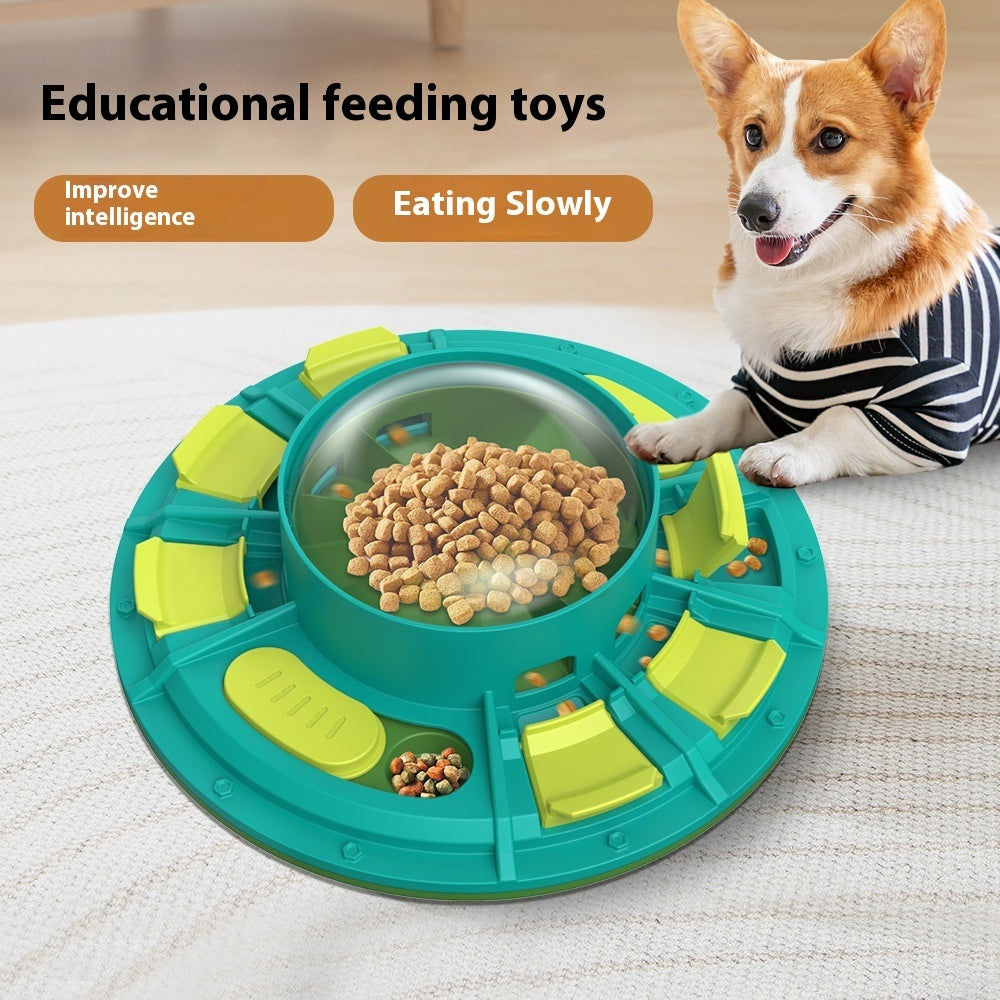 Jouet interactif pour chien, casse-tête pour l'amélioration du QI et alimentation lente, adapté à toutes les tailles d'animaux, régime nutritif, non électrique, en plastique, jeu pour animaux de compagnie, produits pour animaux de compagnie