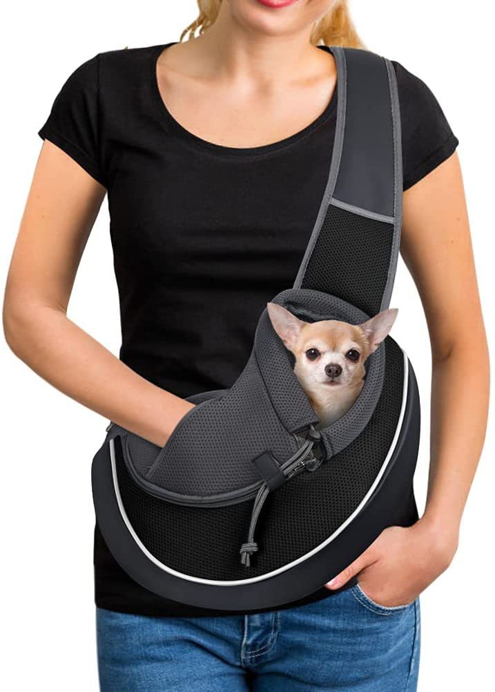 Sac de transport pour animaux, sac bandoulière portable pour chiens et chats, produits pour animaux