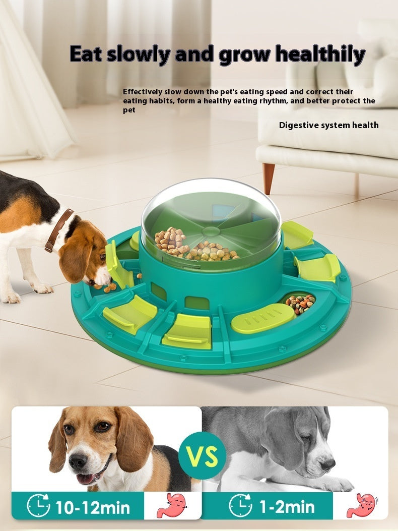Jouet interactif pour chien, casse-tête pour l'amélioration du QI et alimentation lente, adapté à toutes les tailles d'animaux, régime nutritif, non électrique, en plastique, jeu pour animaux de compagnie, produits pour animaux de compagnie