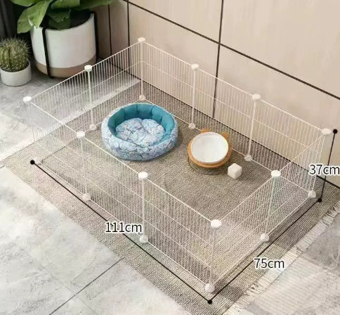 Cage de parc d'isolement intérieur pour petit chien