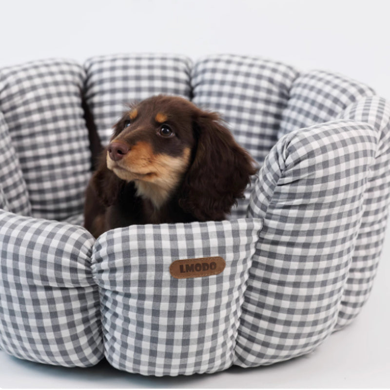 Lit pour animaux de compagnie en plaid pour toutes les saisons