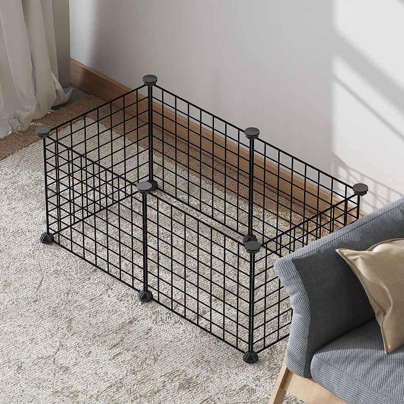 Cage de parc d'isolement intérieur pour petit chien