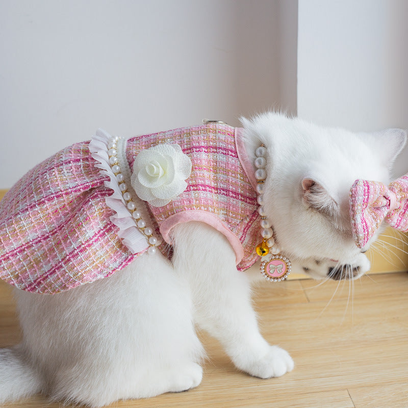 Jupe pour animaux de compagnie, mode pour chat, jolie robe