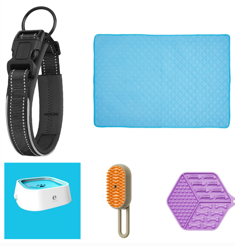 Brosse à vapeur pour chat, brosse à vapeur pour chien, brosse électrique 3 en 1 pour chat, peigne de toilettage pour animaux avec spray pour massage et épilation, produits pour animaux