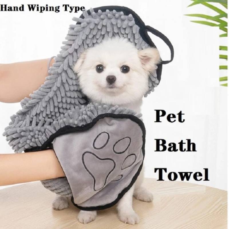 Dog Bath Robe Towel