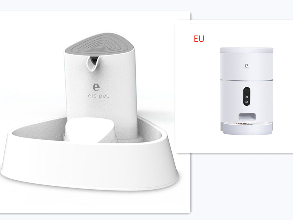 Distributeur de nourriture automatique pour chien et chat avec caméra grand angle, contrôle par application, accessoires pour animaux