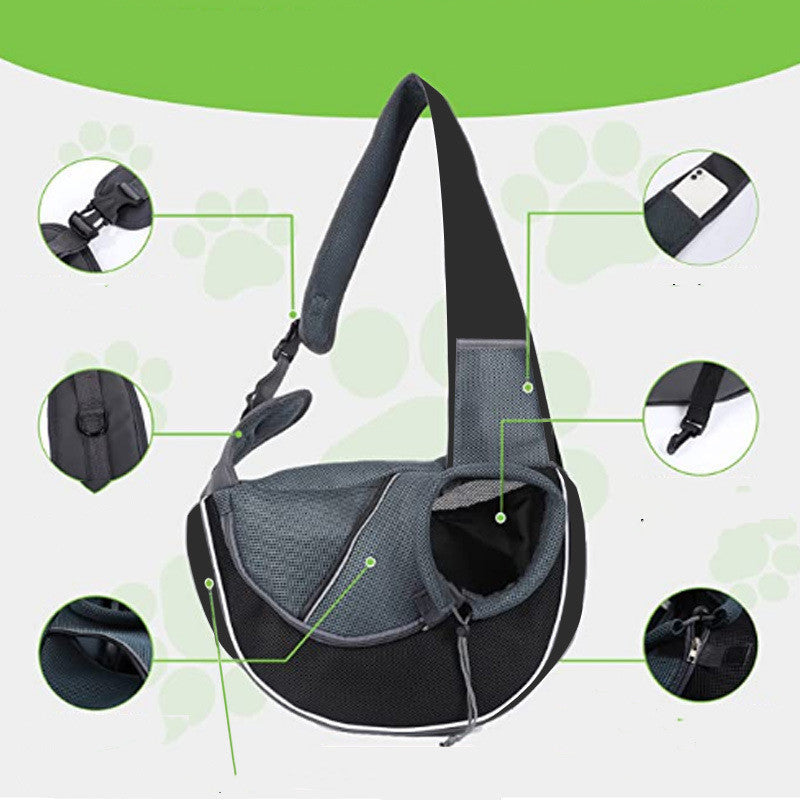 Sac de transport pour animaux, sac bandoulière portable pour chiens et chats, produits pour animaux