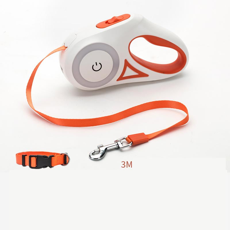 Dog Leash Retractable Leash And Dog Collar Spotlight