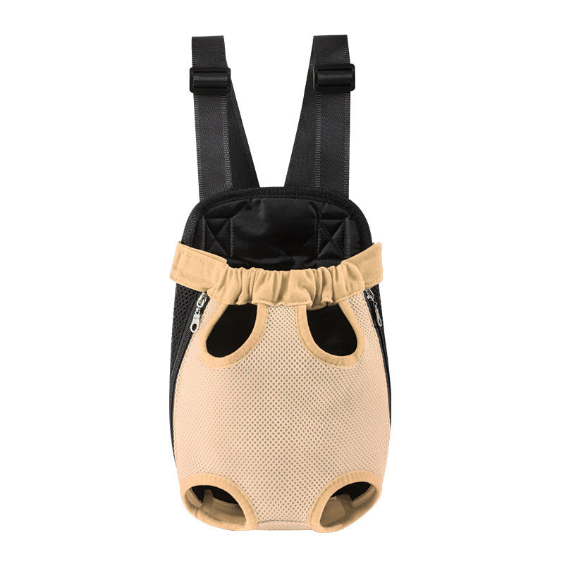 Sac à dos de transport pour petit chien, respirant et portable, sac de transport ajustable pour chien pour la randonnée, le camping et les voyages
