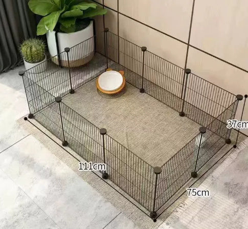 Cage de parc d'isolement intérieur pour petit chien