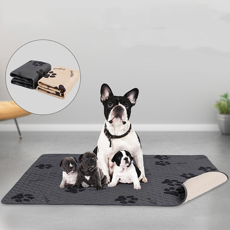 Tapis de lit de voiture absorbant pour animaux de compagnie