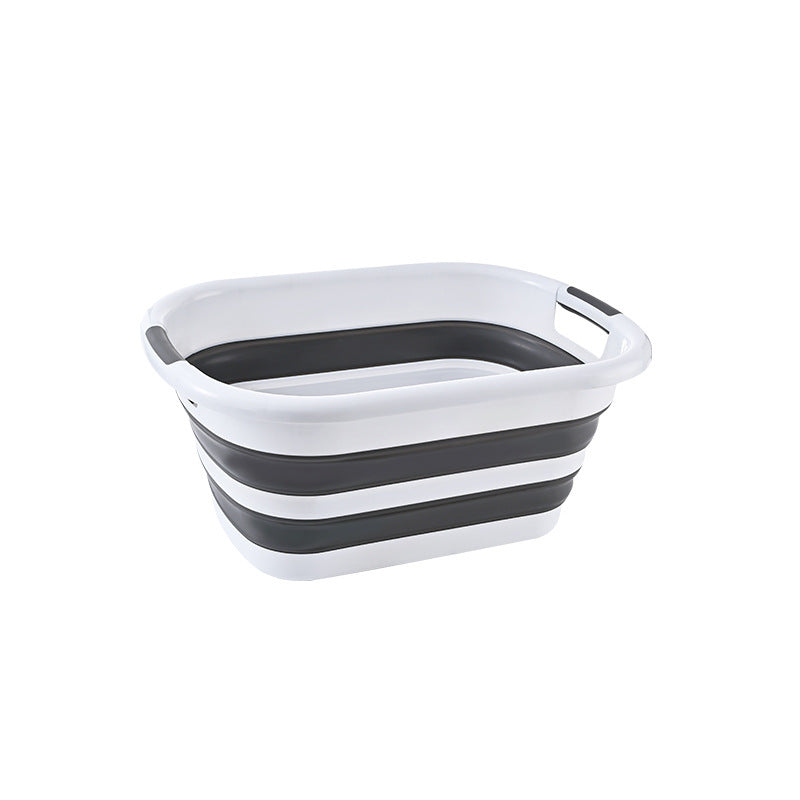 Panier de rangement pour baignoire pliable pour animaux