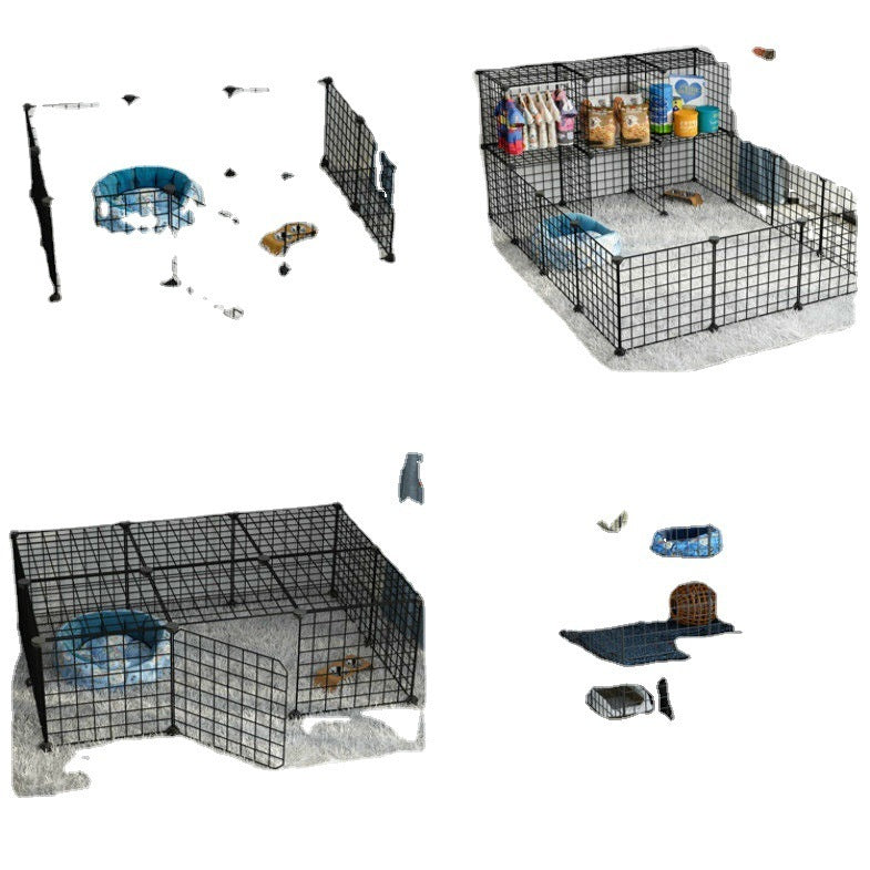 Cage de parc d'isolement intérieur pour petit chien