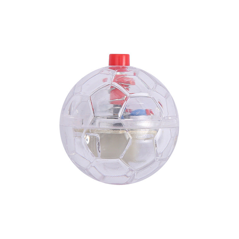 Chat Chien Jouet Balle Nouvelle Mode Lumineux Transparent en Plastique Balle Jouet Interactif pour Animaux Drôle Entraînement Chat GlowBalls Jouets Produits pour Animaux de Compagnie