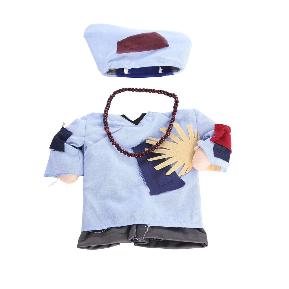 Pet Transformation Dress Monk Clothes Teddy Bichon