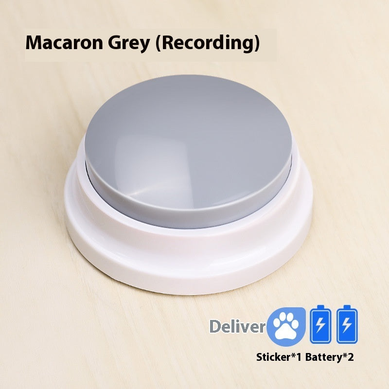 Bouton de communication pour animaux, jouet vocal pour chien