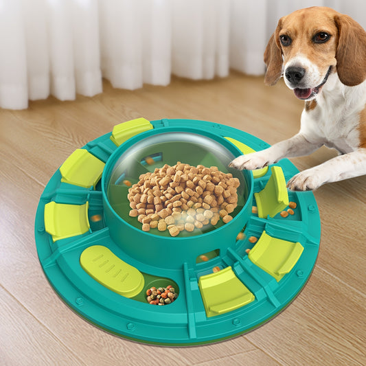Jouet interactif pour chien, casse-tête pour l'amélioration du QI et alimentation lente, adapté à toutes les tailles d'animaux, régime nutritif, non électrique, en plastique, jeu pour animaux de compagnie, produits pour animaux de compagnie