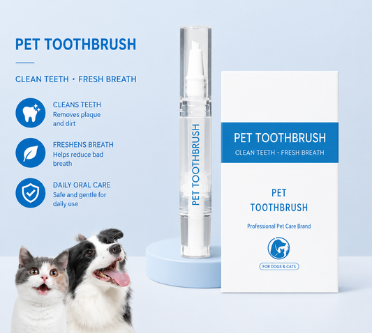 Stylo brosse à dents pour animaux de compagnie Outils de nettoyage des dents Haleine de l'animal