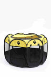 Octagonal Cage Fence Pet Cloth Tent Easy Storage Cat Nest