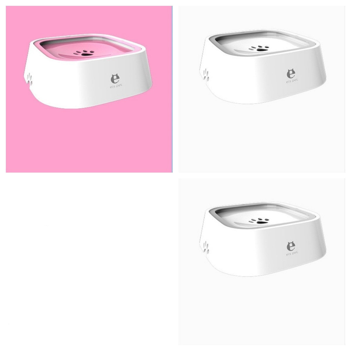 Bol à eau flottant pour chat et chien de 1,5 L, gamelle anti-éclaboussures, abreuvoir lent, fontaine pour animaux de compagnie en ABS et PP, fournitures pour chiens