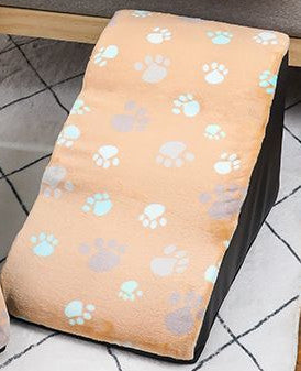 Pet Step Chien Escalier Lit Antidérapant Marches Amovible et Lavable Chaton Petit Chien Canapé de Chevet Fournitures pour Animaux de Compagnie