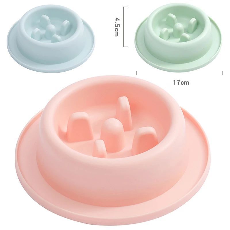 Gamelle Anti-Glouton pour Chien et Chiot - Mangeoire Lente Interactive