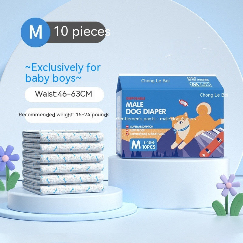 Couches physiologiques jetables pour chienne
