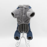 Small Dog Teddy Bichon Pomeranian Chihuahua Plush Cotton Coat