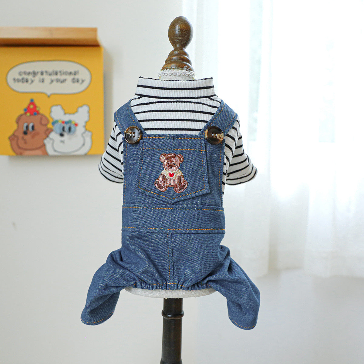 Vêtements pour animaux de compagnie Vêtements pour chiens Ours mignon