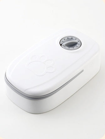 Distributeur automatique de nourriture intelligent pour chats et chiens avec minuterie et bol en acier inoxydable, fournitures pour animaux de compagnie
