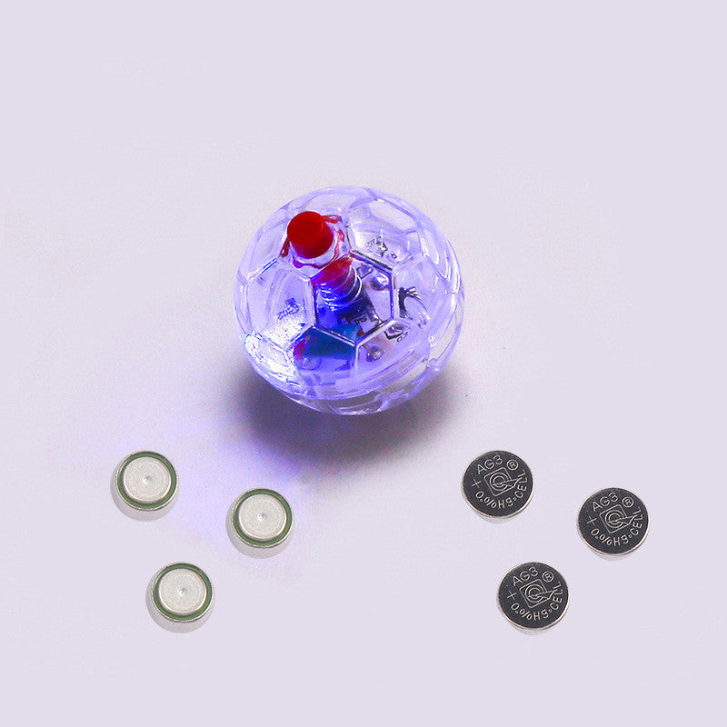 Chat Chien Jouet Balle Nouvelle Mode Lumineux Transparent en Plastique Balle Jouet Interactif pour Animaux Drôle Entraînement Chat GlowBalls Jouets Produits pour Animaux de Compagnie