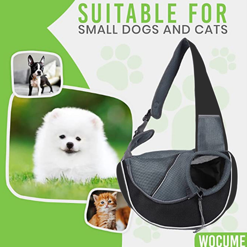 Sac de transport pour animaux, sac bandoulière portable pour chiens et chats, produits pour animaux