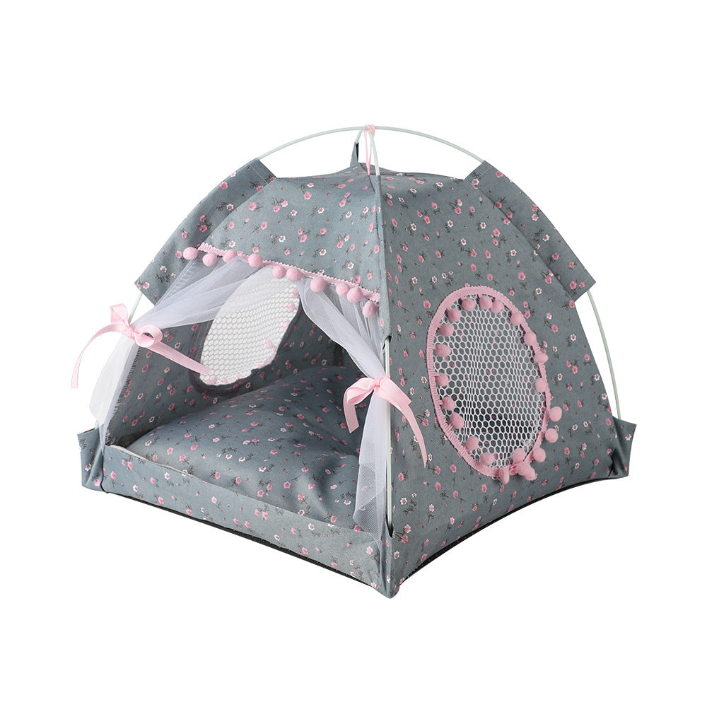 Fournitures de tente pour animaux de compagnie d'extérieur simples et pliables