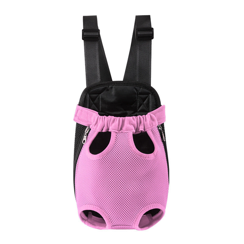 Sac à dos de transport pour petit chien, respirant et portable, sac de transport ajustable pour chien pour la randonnée, le camping et les voyages