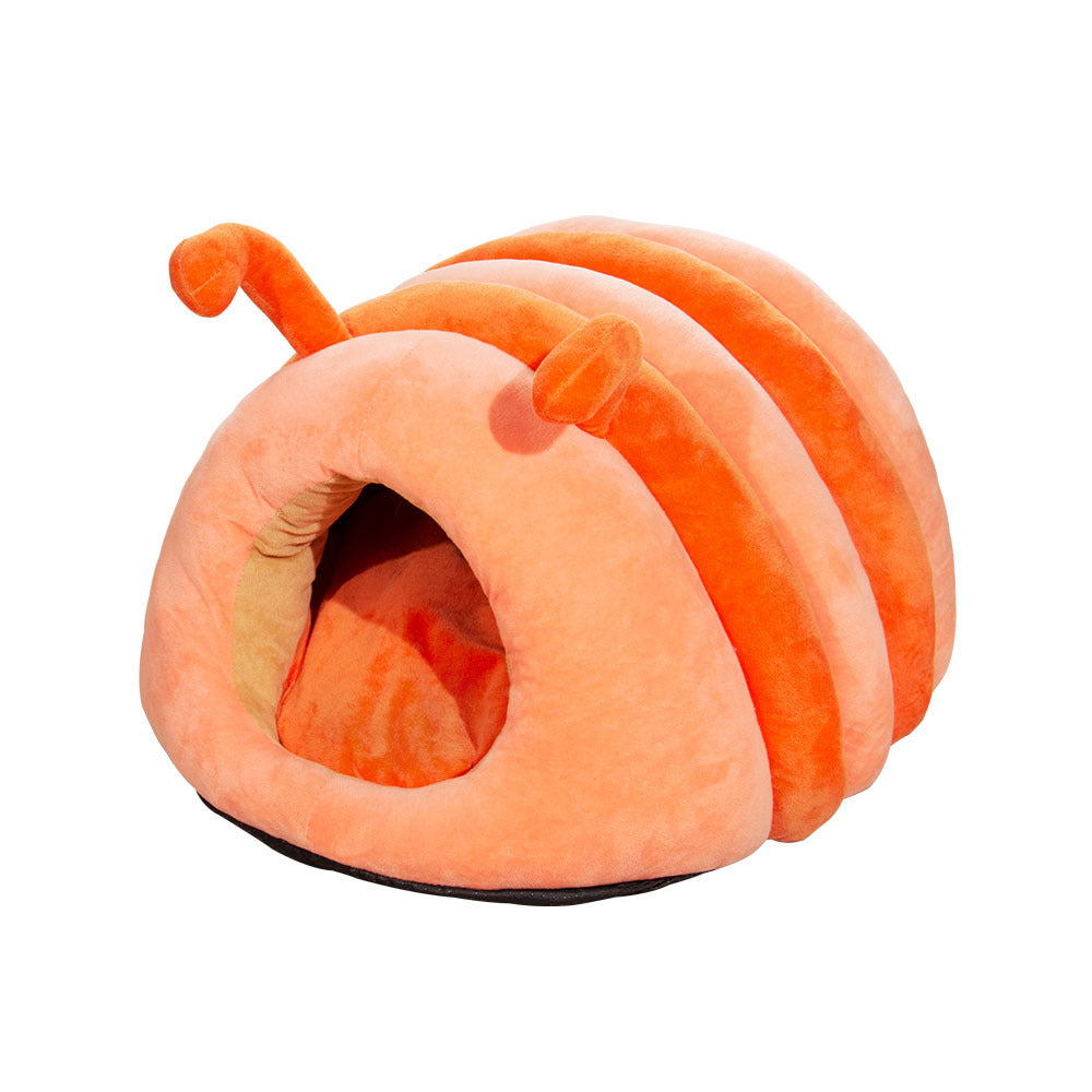 Panier en peluche chaud pour animal de compagnie en hiver