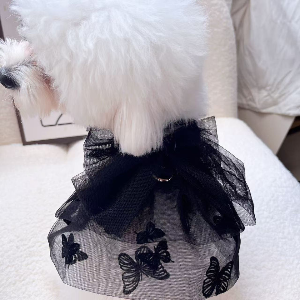 Clothes Dog Cat Clothing Clothing Princess Tulle Skirt