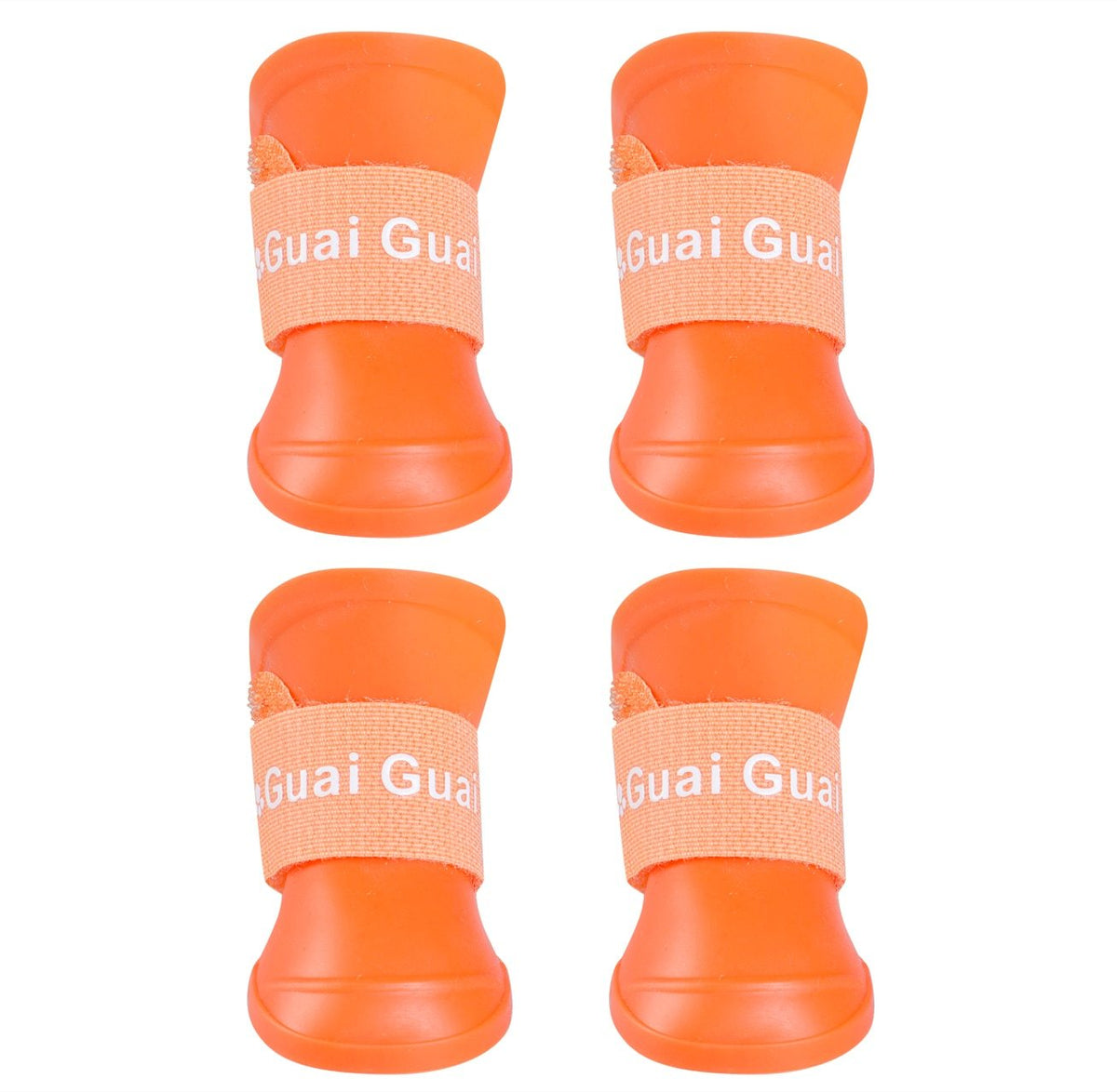 Bottes de pluie souples, antidérapantes et résistantes à l'usure pour animaux en silicone