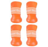 Soft Non-slip Wear-resistant Silicone Pet Rain Boots