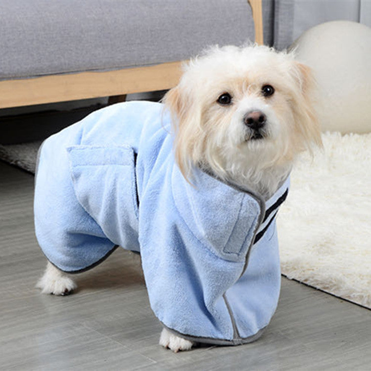 Quick-drying microfiber pet towel for dogs and cats