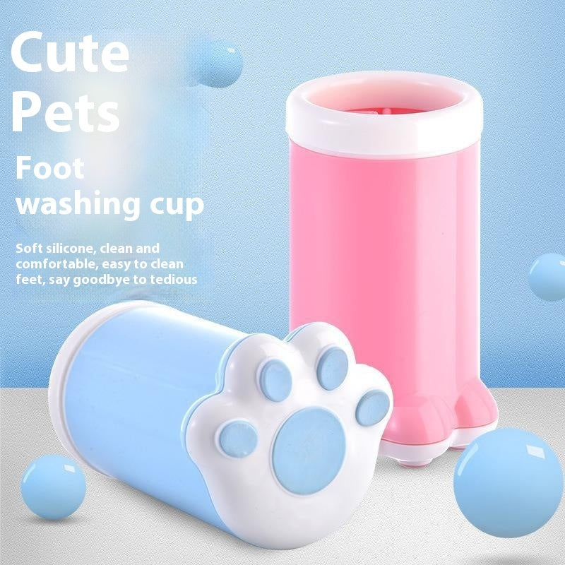 Outil de nettoyage et de soin pour chiens, lave-patte portable en silicone pour grands chiens, accessoires pour animaux
