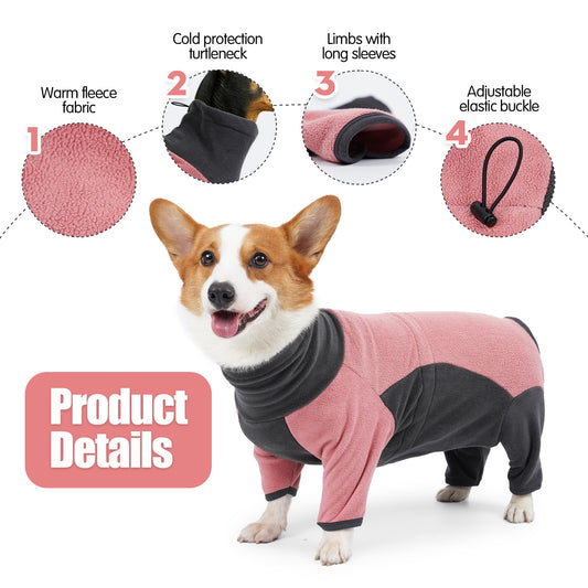 Vêtements pour chiens - Anti-froid et chauds - Pour animaux de compagnie en hiver - Fournitures chaudes pour animaux de compagnie