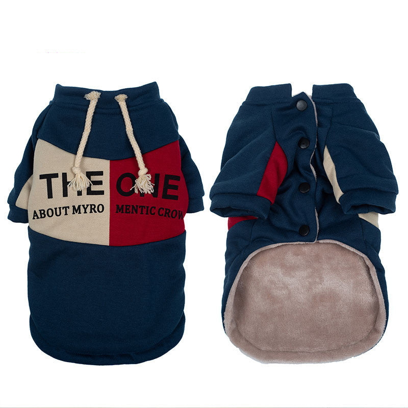 New Teddy Bichon Small Dog Pet Fall Winter Two-legged Sweater