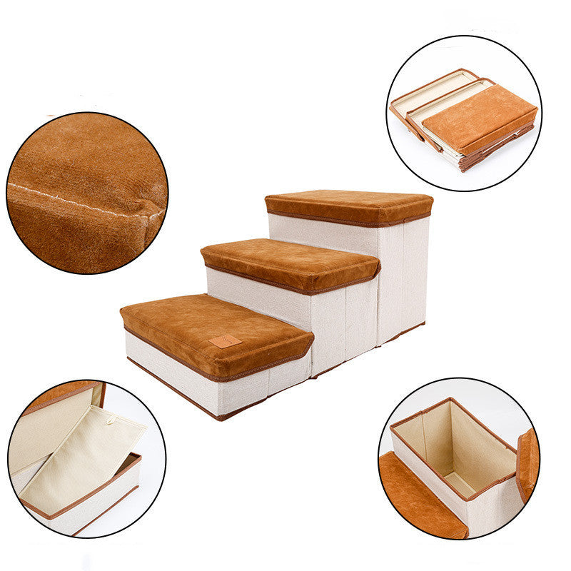 Escalier pliable pour chien