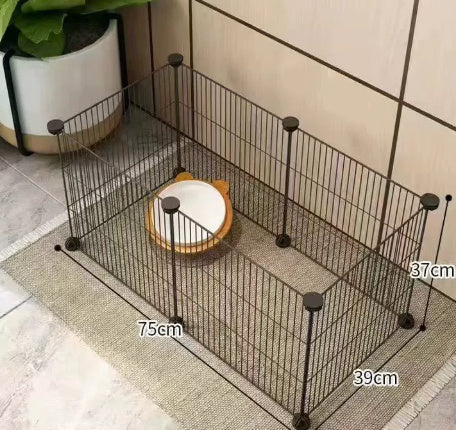 Cage de parc d'isolement intérieur pour petit chien