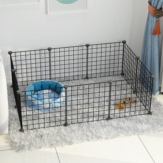 Cage de parc d'isolement intérieur pour petit chien
